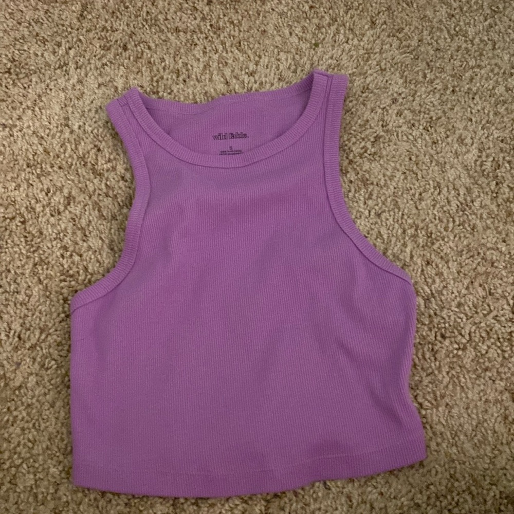 Wild fable tank top purple
